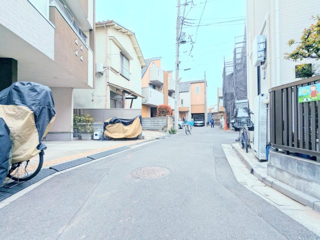 葛飾区四つ木３丁目の新築戸建の前面道路含む現地写真|～前面道路含む現地写真～