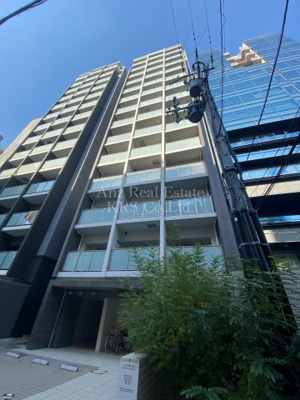 【外観】 | アーバネックス心斎橋Ⅱ | スタイリッシュな外観のマンションです！2016年築！