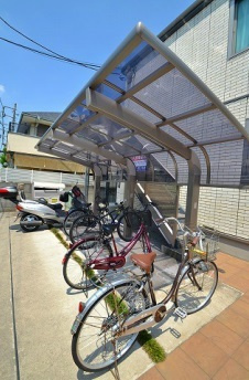 アメニティ立川のその他共用部分|★屋根付き駐輪スペース★