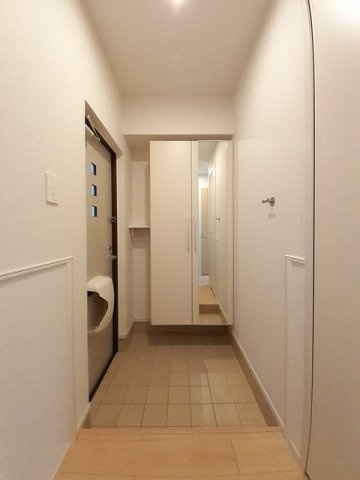 グリッツェンⅡの玄関|きれいな玄関です