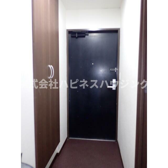 エイム柏の玄関