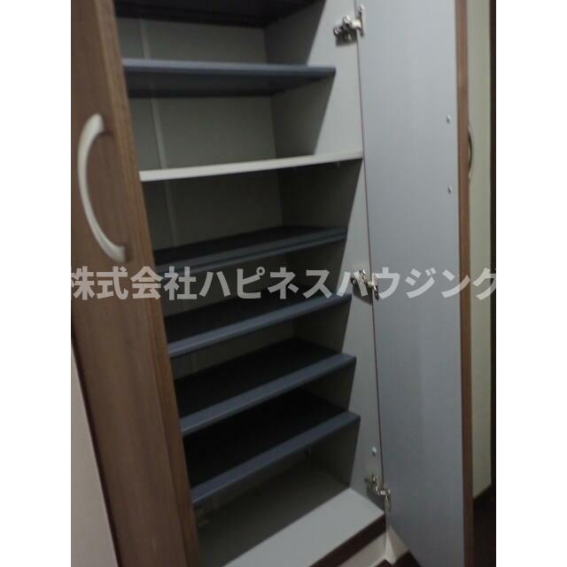 エイム柏の玄関