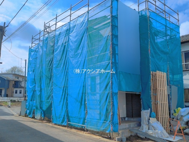 所沢市荒幡・全1棟　新築一戸建　～IDS工法～の外観|現地写真（2026年3月10日撮影）