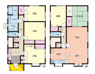 【間取り】 | 西宮市神園町　中古戸建