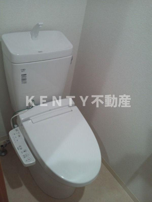 【トイレ】 | プレシャスガーデン鵜の木 | 落ち着いた色調のトイレです