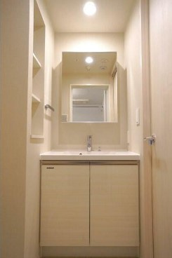 【独立洗面台】 | プライムブリス東中野駅前 | 嬉しい独立洗面台付き。