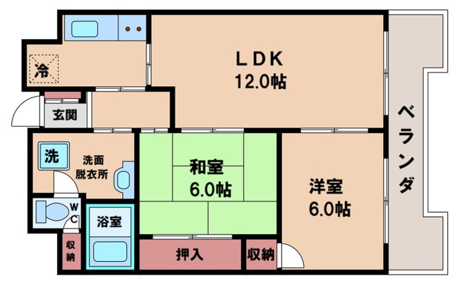 【間取り】 | ウィステリアコート山之内