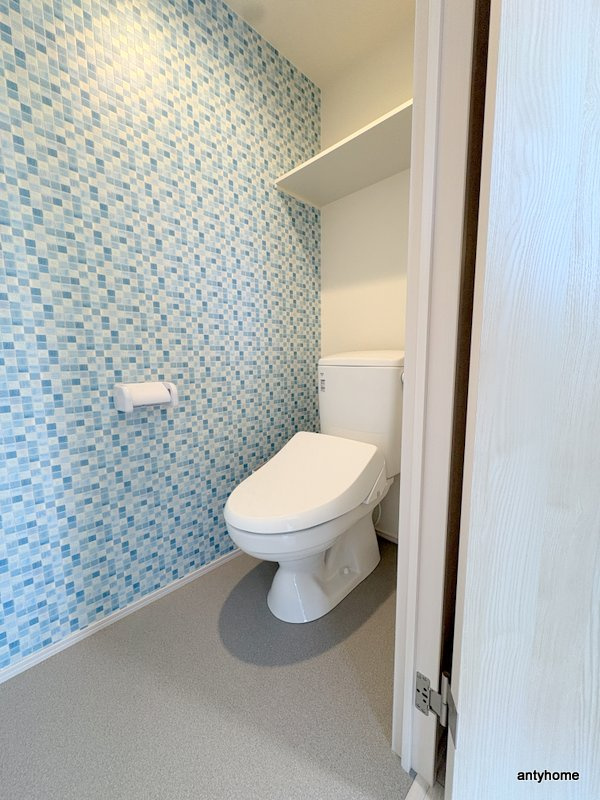 ハーモニーテラス港晴　仲介手数料無料のトイレ