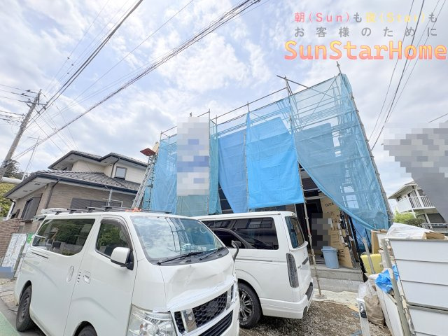 【サンスターホーム】青梅市長淵4丁目　太陽光発電付き新築戸建の外観