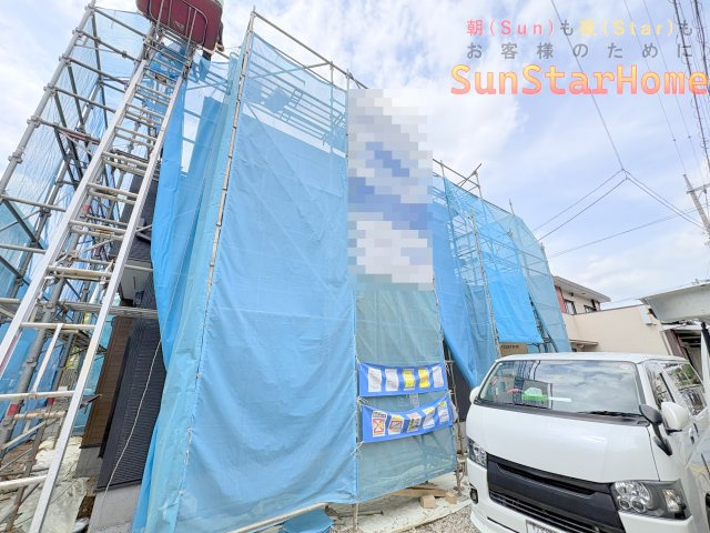 【サンスターホーム】青梅市長淵4丁目　太陽光発電付き新築戸建の外観
