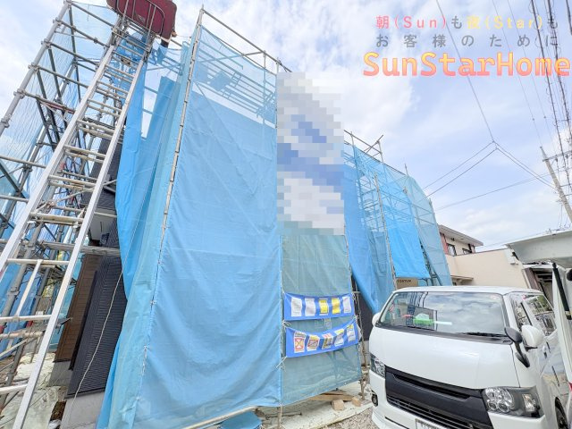 【サンスターホーム】青梅市長淵4丁目　太陽光発電付き新築戸建の外観