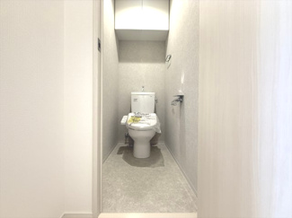 【トイレ】 | ParkHills安堂寺町 | 落ち着いた色調のトイレです