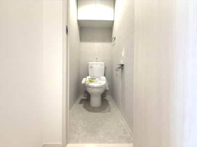 【トイレ】 | ParkHills安堂寺町 | 落ち着いた色調のトイレです