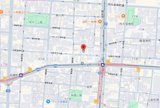 【地図】 | ParkHills安堂寺町
