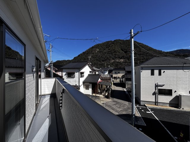新築戸建　可部8丁目(No.１／No.4)のバルコニー