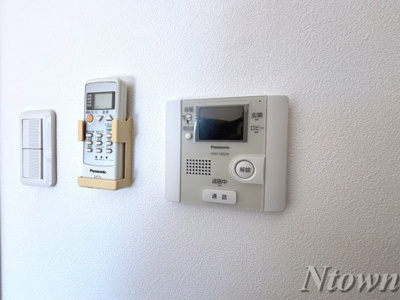 【セキュリティ】 | サンフィールド | モニター付きです