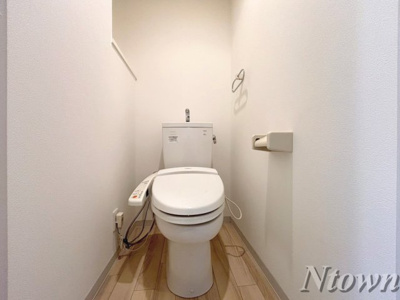 【トイレ】 | サンフィールド | 落ち着いたトイレです