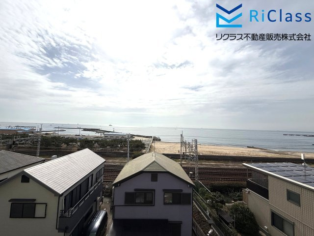 須磨浦ビラーの展望|オーシャンビューです