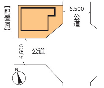 厚木市まつかげ台　中古戸建　74.79平米の区画図