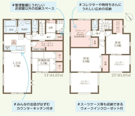 リーブルガーデン亀岡市篠町篠上西裏の間取り