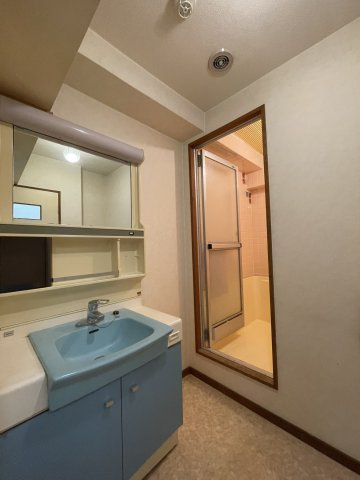 第２鶴丸ハイツの独立洗面台