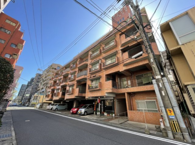 第２鶴丸ハイツの外観|鹿児島市平之町所在、第２鶴丸ハイツ5階2DKです