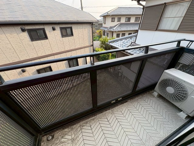 ラ・メゾン御殿山のバルコニー|陽当たり良好なバルコニーです
