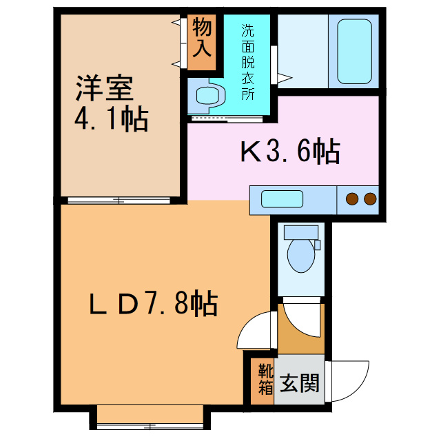 カリーノの間取り
