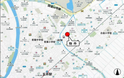 【地図】 | 市原市君塚５丁目　売地