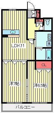 さいたま市桜区西堀６丁目の賃貸マンションの居間・リビング|ゆったりとした居間です