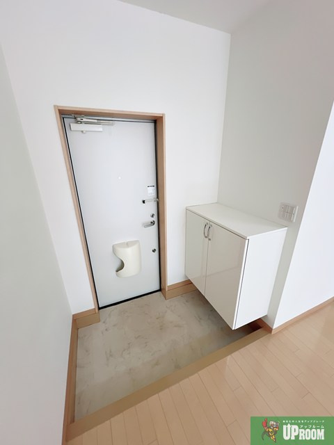 ソレーユ6の玄関