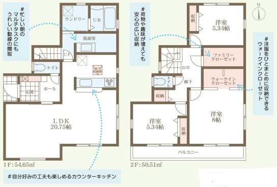 リーブルガーデン舞鶴市七日市2期の間取り