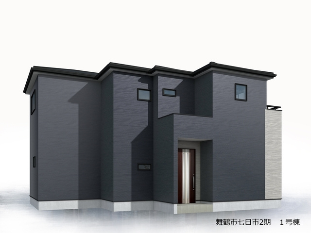 リーブルガーデン舞鶴市七日市2期の外観パース