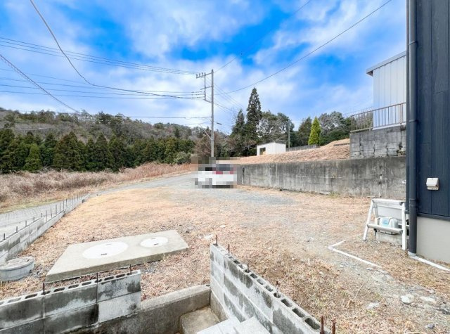 日立市小木津町　中古戸建の庭