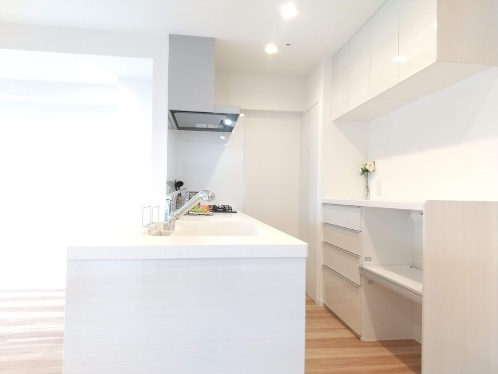 川口パークタワーのキッチン|リノベーション工事中のためイメージ写真です(5月上旬完成予定)