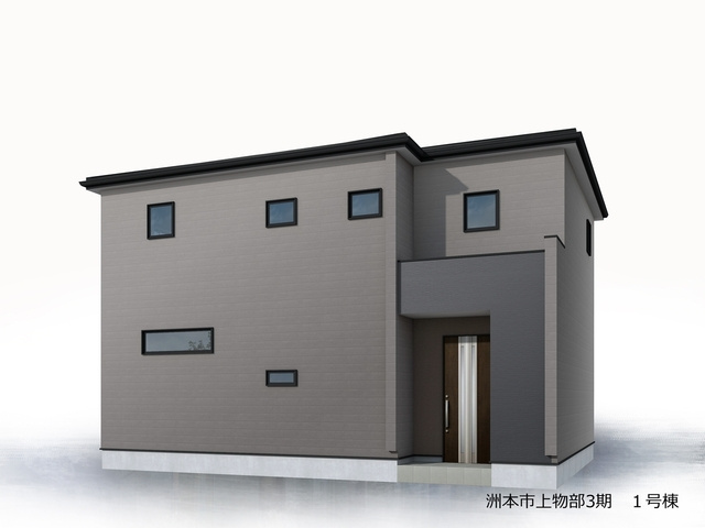 リーブルガーデン洲本市上物部3期の外観パース