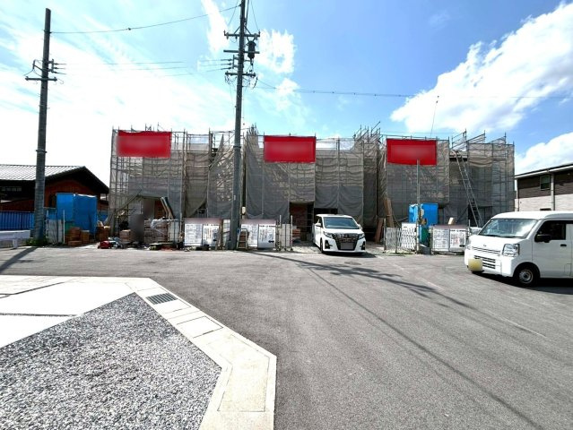 タマタウン　大垣市長松町（荒崎小）　全3区画分譲の外観|「現地（2026年3月16日）撮影」　
■全体写真　
■ヤマダ不動産　株式会社リライフ　