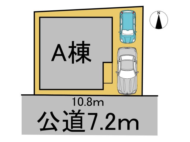 新築戸建　岐阜市高森町　全1区画分譲の区画図|■区画図
■YAMADA電機の　ヤマダ不動産　株式会社リライフ　
いつでもお問合わせ下さい。