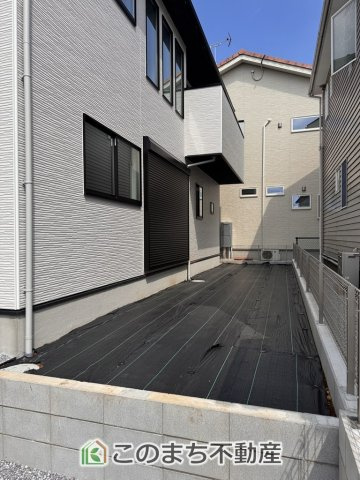 リガーレ宇都宮市双葉5期の庭|お子様の水遊びにもぴったりなお庭です☆
