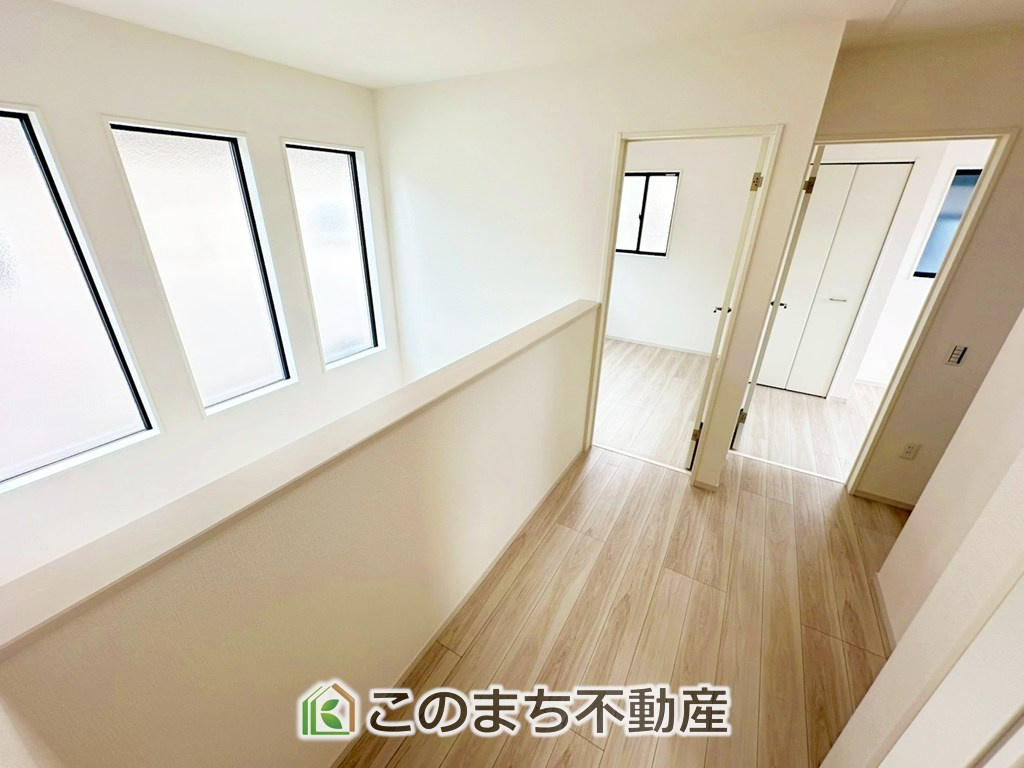 リガーレ宇都宮市双葉5期の内装|２階ホール部分も広々としております◎
