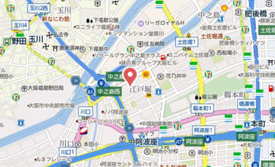 【地図】 | リーガル江戸堀