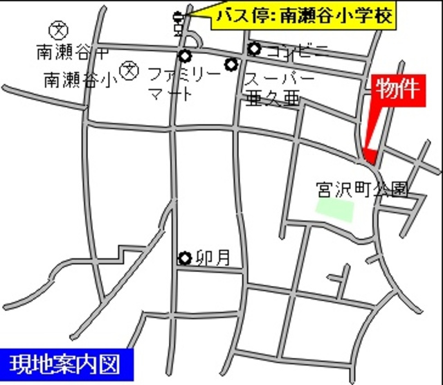 シティハイム　ヒロセＢの地図