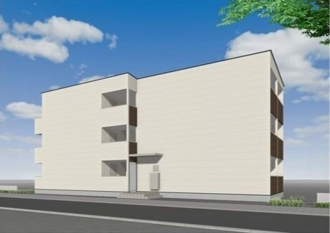 (仮称)ジーメゾン川越岸町リシェルナの外観