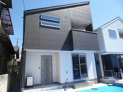 広島市安佐北区口田2丁目　新築一戸建て(全2棟)の外観