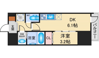 【間取り】 | ルネフラッツ今池駅前South | 略図の為、現状優先