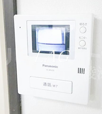 【セキュリティ】 | レスパス | モニター付きインターフォンです。
