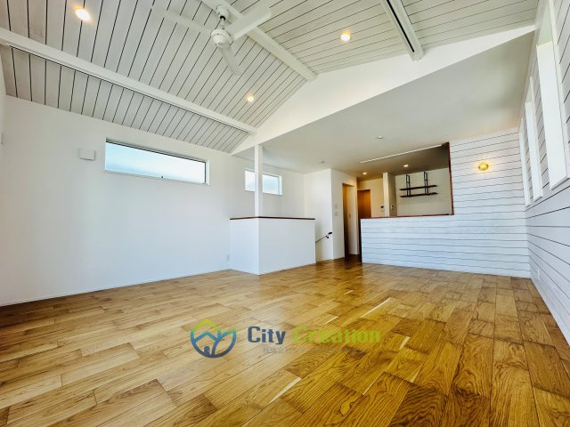 藤沢市辻堂東海岸１丁目新築戸建て　3号棟の居間・リビング