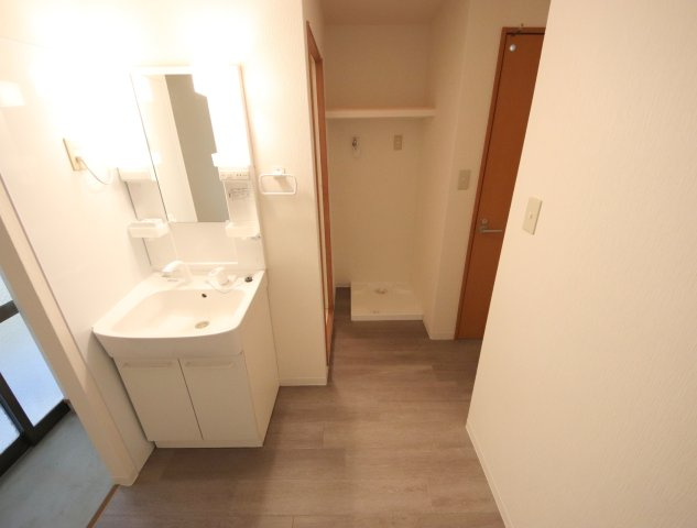 さつき荘の洗面所