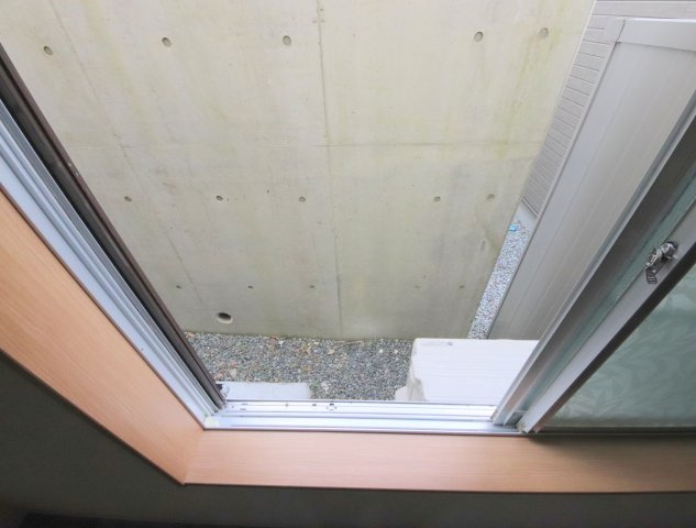 さつき荘のバルコニー