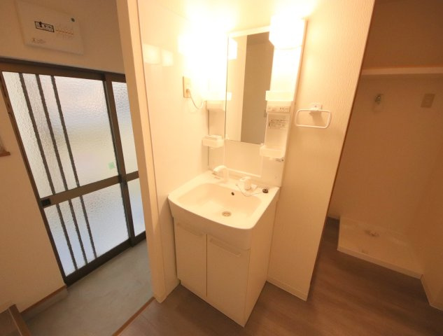 さつき荘の洗面所